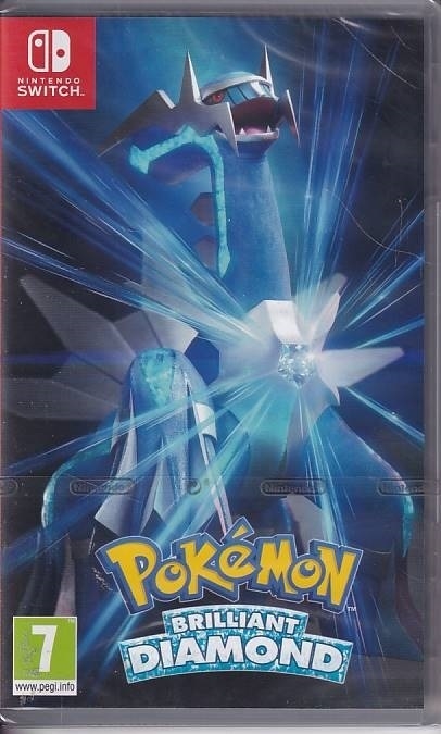 Pokemon Brilliant Diamond - i Folie - Nintendo Switch spil (AA Grade) (Genbrug)